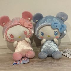 パンダハローキティ　ハッピーブライドBIGぬいぐるみ