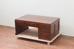 5月まで！送料込み 古民家レトロ 机 作業机 昭和 大正 5月まで！送料込み 古民家レトロ 机 作業机 昭和 大正