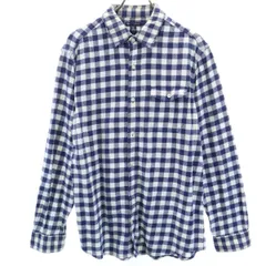 GAP ギャップ チェック 長袖 ネルシャツ L メンズ 古着