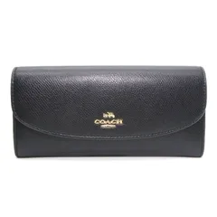 COACH ブラック 長財布 エンベロープスタイル新品、未使用 新品 未使用 COACH コーチ 長財布 ラウンドファスナー ブラック