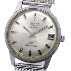 ロンジンLONGINESウルトラクロン K18YG 750デイト自動巻きメンズ ロンジンLONGINESウルトラクロン K18YG 750デイト自動巻きメンズ