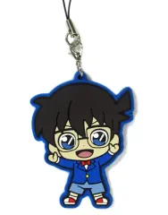【中古】ストラップ(キャラクター) 江戸川コナン キャラクターラバーストラップ 「セガラッキーくじ 名探偵コナン -和collection-」 セガ＆ユーザーセレクト C賞