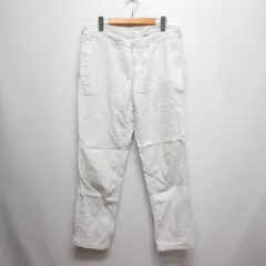 メンズビギ MEN'S BIGI Distinction コットン パンツ L オフホワイト ストレッチ ジッパーフライ 日本製のサムネイル