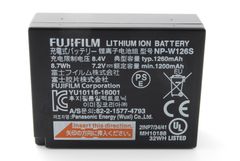 【美品】FUJIFILM フジフイルム NP-W126S　#637