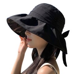 【新着商品】UVカット 帽子 レディース ハット レディース 日焼け防止【つば広・小顔効果・折りたたみ・サイズ調節】 [Gokamoi] 遮光 遮熱 通気 紫外線対策 日除け帽子 ワイヤー入り あご紐 散歩 旅行 通勤 大きいサイズ 春夏