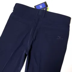 ★ミズノ ゴルフ MIZUNO GOLF 新品 メンズ 吸汗速乾 ストレッチ スラックス パンツ 紺[K2JF911514-97]一 四 参★QWER★