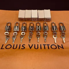 ◆ ルイヴィトン LOUIS VUITTON ◆ パドロック 南京錠 カデナ 8点 ゴールド 鍵 おまとめ
