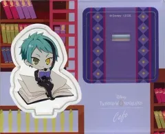 【中古】アクリルスタンド・アクリルパネル ジェイド・リーチ 「ディズニー ツイステッドワンダーランド×OH MY CAFE 第二弾 ミニアクリルスタンド」