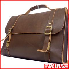 良品 希少 BREE 3WAY ヌメ革 ビジネス ショルダーバッグ リュック