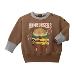 ★DOUBLE.B★ハンバーガー★トレーナー★120cm★ビーくんブルくん★新品