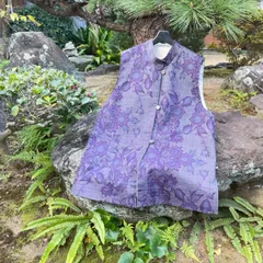 【衿付きのリバーシブルベスト】実寸大型紙