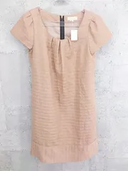 ◇ CROLLA クローラ Aquagirl アクアガール 半袖 ミニ ワンピース サイズ36 ブラウン系 レディース P  【1000027727163】