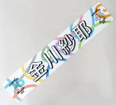 金川紗耶 歴代マフラータオル バラ売りあり 乃木坂46公式グッズ 金川紗耶 個別マフラータオル/8th YEAR