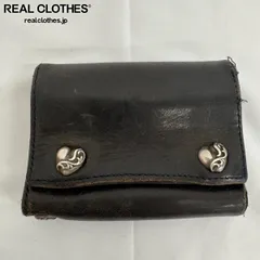 【超極美品】クロムハーツ RINKAN鑑定済 3フォールド クロス 三つ折り財布 CHROME HEARTS クロムハーツ（原本無） 3FOLD 3フォールド