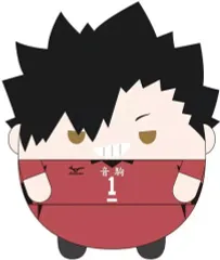 【中古】ぬいぐるみ 黒尾鉄朗 ふわコロりんBIG2(ぬいぐるみ) 「ハイキュー!!」