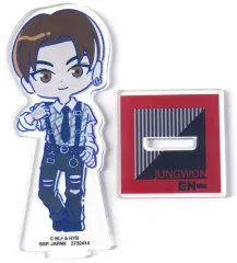 【中古】アクリルスタンド・アクリルパネル ジョンウォン(ENHYPEN) Drunk-Dazed のすたるぽっぷ スタンド付き両面アクリルプレート