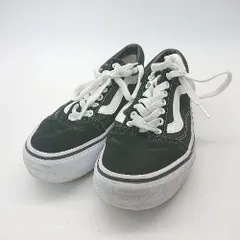 ◇ VANS OLD SKOOL オールドスクール ブランドロゴ　紐調節　シンプル スニーカー 表記なし ブラック系 レディース E  【1303270003672】のサムネイル