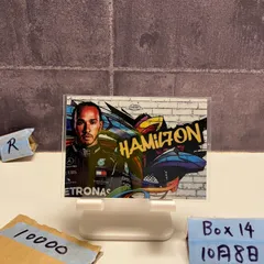 2020 Topps Chrome Lewis Hamilton Mercedes-AMG Petronas Formula One Team HAMI7ON Formula 1 Refractor カード