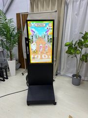 看板 デジタルサイネージ 32インチ 垂直型スタンドセット 軽量 コンパクト 可動 業務用 電子看板 ディスプレイ USBメモリー 大画面 液晶ディスプレイ デジタル 看板 店舗用 広告モニター 液晶パネル DSNS-C-32