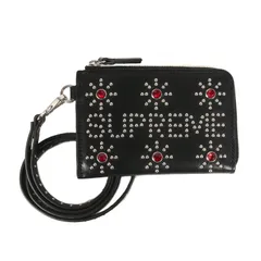 Supreme シュプリーム 23SS HTC スタッズ レザー ウォレット ウォレットレープ Studded Wallet ブラック 黒 イタリア製 【メンズ】のサムネイル