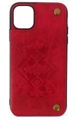 [중고] 휴대 재킷 커버 마나 (수신화) 뒷면 수첩 가죽 iPhone 11/XR Case [몬스터 스트라이크]
