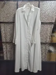 UNIQLO(ユニクロ) 白 シャツワンピース