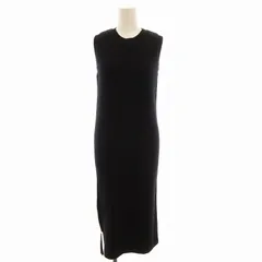 エポカ EPOCA ニットワンピース ロング ノースリーブ 40 紺 ネイビー M5J1543328 /EE