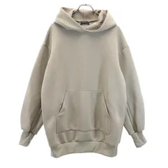 リン 日本製 ギャザースリーブ フーディ スウェットパーカー 38 グレー系 WRINN プルオーバー レディース 古着 【231217】