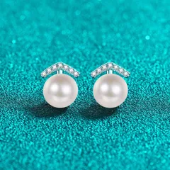 ピアス モアサナイト 0.11ct シルバー925 人工ダイヤモンド モアッサナイト ギフト 普段使い 耳飾り パーティー 結婚式 プレゼント med114