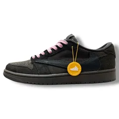 Travis Scott × Nike Air Jordan 1 Low OG SP Velvet Brown and Dark Mocha トラヴィススコット × ナイキ エアジョーダン1 ロー スニーカー DM7866 202 ベルベットブラウン 25.5