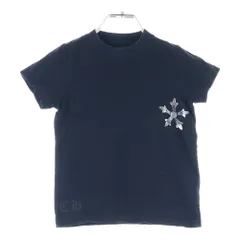 格安値下げ希少柄　正規品クロムハーツ半袖クロスサークルロゴTシャツS黒 クロムハーツ CHROME HEARTS フォティ Tシャツ スカル クロス