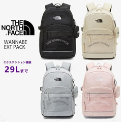 【全新品】[ザノースフェイス] THE NORTH FACE　リュック WANNABE EXT PACK ワナビー エクステンション パック バックパック デイパック ロゴ 通学 男女兼用