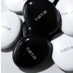 TIRTIRマスクフィットクッション #23N SAND 韓国コスメ クッションファンデ SPF50+・PA+++ マット　密着+サテン マスクにつかない72時間オールカバー  黒トリュフ 密着カバー ナチュラルカバー