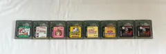 【中古】Nintendo GAME BOY COLOR ゲームソフトセット（8個）
