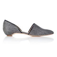 ラスト2点【92％オフ！】COYE NOKES(コイ ノークス)　Inas Flat Black&White 　 サイズ　36 1/2(23cm～23.5㎝)　小さいサイズ
