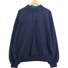 古着 90年代 エディーバウアー Eddie Bauer ハーフボタン スウェットシャツ トレーナー メンズM相当 ヴィンテージ/eaa545710