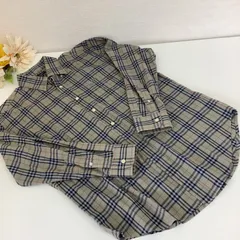 Burberry バーバリー　チェック柄　長袖シャツ　M