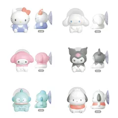 サンリオキャラクターズ マスコット歯ブラシホルダー 全6種 ハローキティ シナモロール マイメロディ クロミ ハンギョドン ポチャッコ