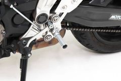 TAKEGAWA アジャスタブルステップ HONDA車用)ダックス125シルバー 
