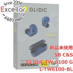 [bn:14] SB C＆S　完全ワイヤレスイヤホン GLIDiC GL-TW6100-BL　ブルー