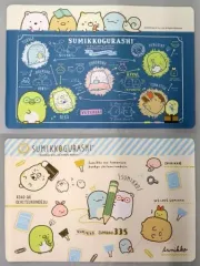 【中古】デスクマット 全2種セット おべんきょう ラバーデスクシート 「すみっコぐらし」
