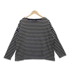 UNIQLO ユニクロ レディース 長袖ボーダー　カットソー サイズ3XL ネイビー 20240605-0009