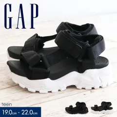 【新品】 GAP スポーツサンダル キッズ 女の子 男の子 厚底 子供靴 サンダル ジュニア 歩きやすい 動きやすい 履きやすい かわいい シンプル カジュアル アウトドア キャンプ レジャー 海 川 プール 水遊び 夏靴 黒 白 ギャップ gpk52524