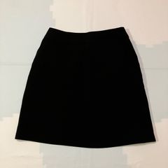 美品　Rope Picnicロペピクニック　ミニスカート　ジッパー付　ブラック　S