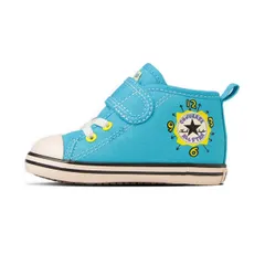 【新品】こども 靴 コンバース CONVERSE たまごっち ベビー キッズ スニーカー 子供靴 ベビー オールスター N タマゴッチ V-1 ブルー BABY ALL STAR N TAMAGOTCHI V-1