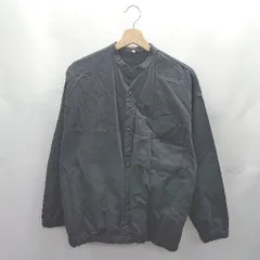 【未使用！】無印良品　Ｌ　ヘンプ混シャツジャケット　ミディアムグレー 新品】無印「ヘンプ混シャツジャケット」L・ミディアムグレー