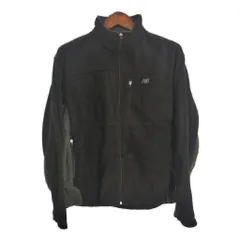 NEW BALANCE ニューバランス フリースジャケット スポーツ ブラック (メンズ M) 中古 古着 S3319