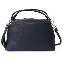 新品 ジャンニキアリーニ GIANNI CHIARINI ハンドバッグ ハンドバッグ Sサイズ ネイビー
