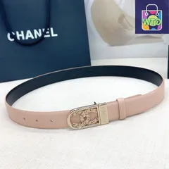【今日WTO】Chanel ダブルフェイスレザーベルト-1-ZJS43
