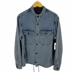 エンポリオアルマーニ EMPORIO ARMANI バンドカラーデニムカバーオール スナップボタン メンズ  XSのサムネイル